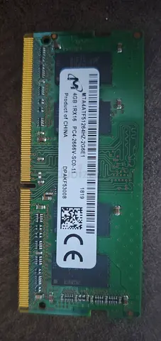 Micron 4GB DDR4 2666MHz SODIMM Laptop RAM
