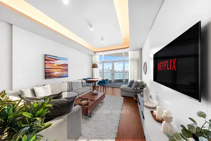 Direct Sea Views | Fully Furnished 2BR | Azizi Mina, Palm