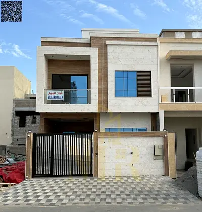 فيلا بسعر شامل رسوم التسجيل والتمليك على الشارع الرئيسي جاهزة للسكن في أرقي مناطق عجمان تملك حر لجميع الجنسيات بدون دفعة مقدمة..
