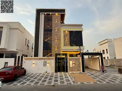 فيلا للبيع في الياسمين – طابقين وروف | 5 غرف نوم ماستر فرصة مميزة لامتلاك فيلا فاخرة في منطقة الياسمين بعجمان، بتصميم عصري وتشطيبات راقية، وموقع مميز