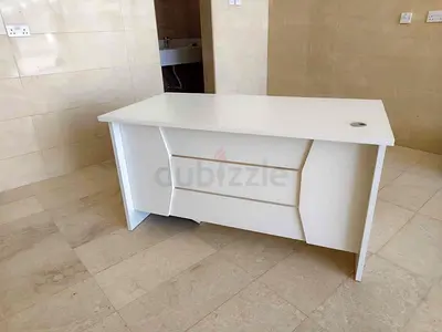 White Office Manager Desk For Sale New
