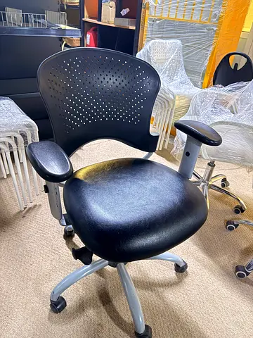 Ergonomic Office Chair with Armrests - Good Used Condition