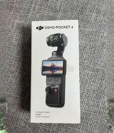 DJI Osmo Pocket 4 handheld gimbal camera - brand new in box