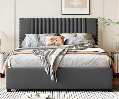 New Luxury King size 180x200 Bed with spring mattress available