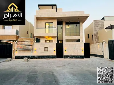 فرصه مميزة بسعر مغري طابقين ورف شامل مكيفات وبدون رسوم سنوية تملك فيلا للبيع في عجمان اول ساكن تملك حر تشطيب سوبر ديلوكس موقع ممتاز بجوار الخدمات