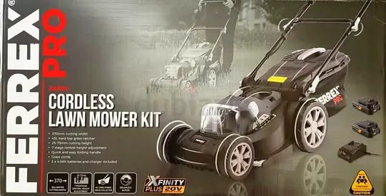 Greenworks GD24LM33 Cordless Lawnmower with Brushless Motor for Smaller Lawns