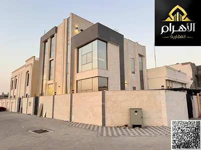 Villa Corner, including water, electricity, and air conditioning, close to the mosque, and at a negotiable price.