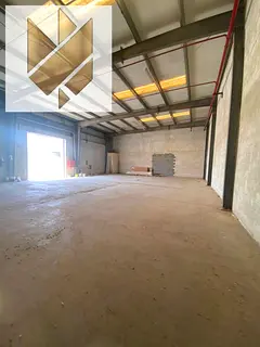 Warehouse for Rent – Sajaa | Prime Strategic Location | Wide Access Road | Area: 3,050 sq. ft. | M