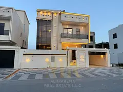 🏡 Luxury villa for sale in Al Amrah – Ajman | 6 master bedrooms + maid's room | 2 floors + roof