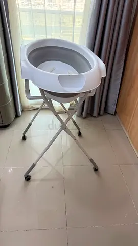 Foldable Baby Bathtub with Stand - Lightweight, Collapsible Bath Tub