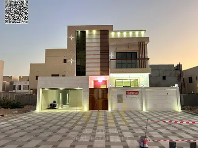 Own your dream villa and invest in a luxurious villa in the heart of Al Amerah, Ajman. High-end finishing. Luxury villa in Al Amerah, Ajman – the epit