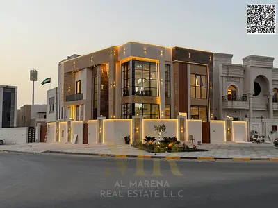 Own a corner villa with a large setback at a special cash price, featuring luxurious finishes in Al-Haliou | 5 master bedrooms | Price includes regist