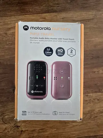 NEW Motorola Nursery PIP12 Audio Only Travel Baby Monitor