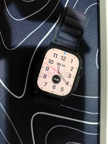 Apple watch ultra 3 49MM Cellular - Black (comes with 6 straps)