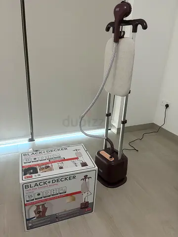 BLACK+DECKER Double Pole Garment Steamer 2400W (Bought May 29, Like New)