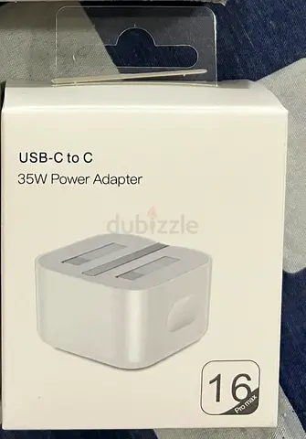 USB-C to C 35W Power Adapter (for iPhone) - New in Box