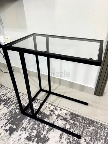 C-shaped Side Table / Laptop Table - Compact Modern Design