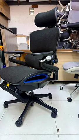 Ergonomic Office Chair with Headrest — Good Condition