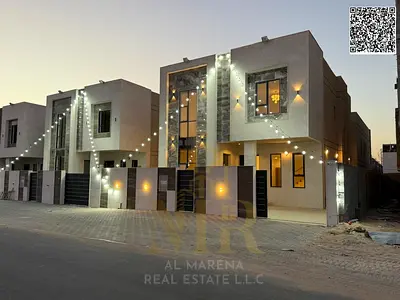 Own a villa at a special cash price, Al-Haliyo 2 | 5 master bedrooms | Price includes registration fees, electricity, and water |