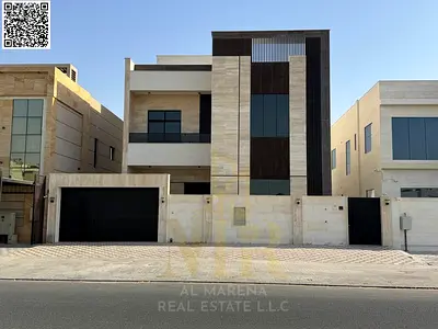 Luxury Villa for Sale in Al Aliyah – Ajman | Elevator | Central A/C | Freehold for All Nationalities