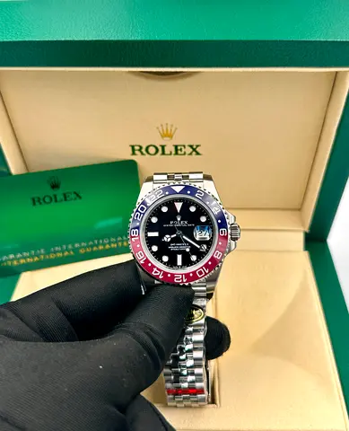 Available Now 🤩🤩🤩 Rolex GMT-100% Waterproof  Sapphire Glass for man with original box 👆super ma