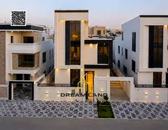 Luxury villa for sale in Al Yasmin, prime location, custom finishing with a full year's warranty