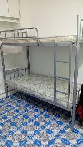 Bunk Bed Silver Colour Light Usage