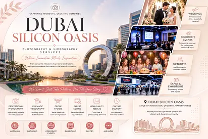 📸💻 Professional Photographer Videographer in Dubai Silicon Oasis | Creative Media Solutions