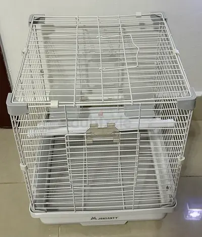 White Jonsanty Bird Cage - brand new