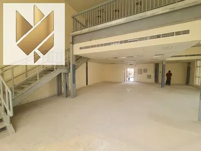 **Showroom or warehouse for rent in Industrial Area 12 | 3,500 sq ft | with mezzanine | 30 kW electricity | Central air conditioning**