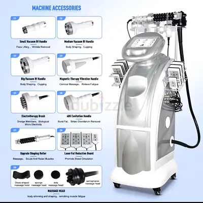 Multifunctional Beauty Machine - RF, Vacuum, Cavitation, Laser Lipo