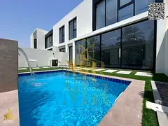 Smart Villa in Al-Zawraa | Prime location near the mall | 4 master bedrooms | Private garden and swi