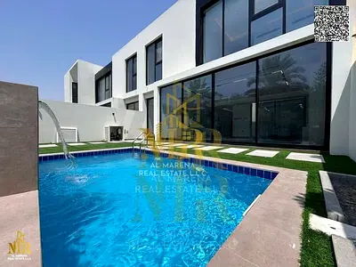 Smart Villa in Al-Zawraa | Prime location near the mall | 4 master bedrooms | Private garden and swimming pool | Modern finishes | Special price inclu