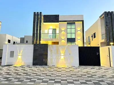 شامل رسوم التسجيل والتملك وقابل للتفاوض. فيلا للبيع بعجمان منطقة الحليو