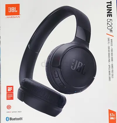 JBL Wireless headphones tune 520bt