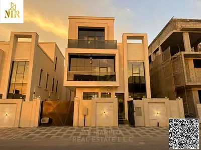 One of the most luxurious villas in Ajman for sale in a prime location, including registration and ownership fees | Bank financing available with flex