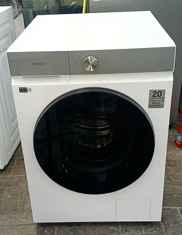 Samsung Front Load Washer - 11.5kg White, Good Condition working with wifi free home delivery stlNew