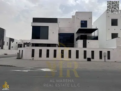 Corner villa for sale with a private pool, internal elevator, and freehold ownership. The price includes water, electricity, elevator, and central air