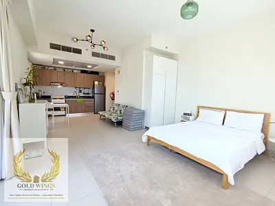 MODERN SPACIOUS FURNISHED STUDIO IN AL RAHA BEACH