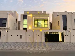 Ajman villa for sale, ready to move in, including all registration and ownership fees. Located near 