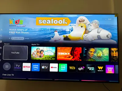 70-inch Smart LED TV - Working Condition, Great Picture