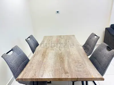 Wooden table + 4chairs