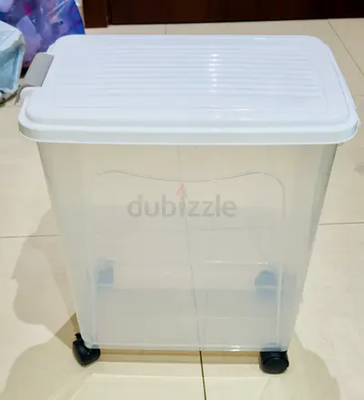 Rice Storage Container, 30KG Capacity Large Food Storage Container