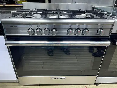 GLEMGAS Italian Top gas oven electric cooking range size 90cm