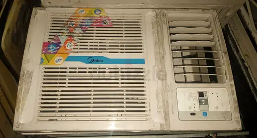 2 ton remote control window ac for sale in excellent working condition
