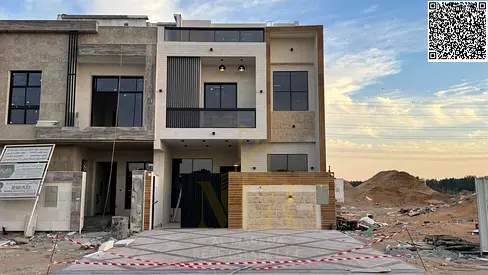 A practical residential opportunity in a quiet location and modern design in Al Yasmin, including registration and ownership fees.