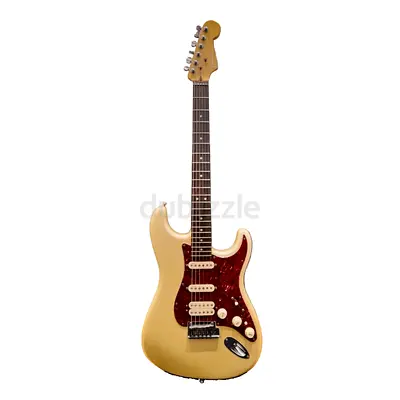 Fender American Deluxe Stratocaster HSS Electric Guitar – Olympic Pearl