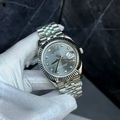 Rolex Datejust 41 Grey Diamond Dial | Jubilee Bracelet | Fluted Bezel | Automatic