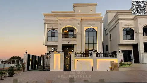 ✨ Exceptional Opportunity in Al Helio 2 | Luxurious villa with a spacious setback and exceptional layout | 6 master bedrooms + large roof terrace | El