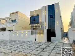 For Sale: Modern villa in Al Helio 2, Ajman, with a private pool; registration fees included.